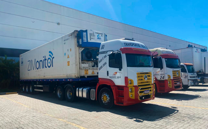 Infraestrutura e frota especializada no transporte de cargas refrigeradas