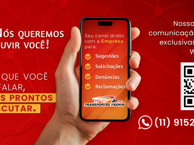 Canal de Comunicação com a Empresa