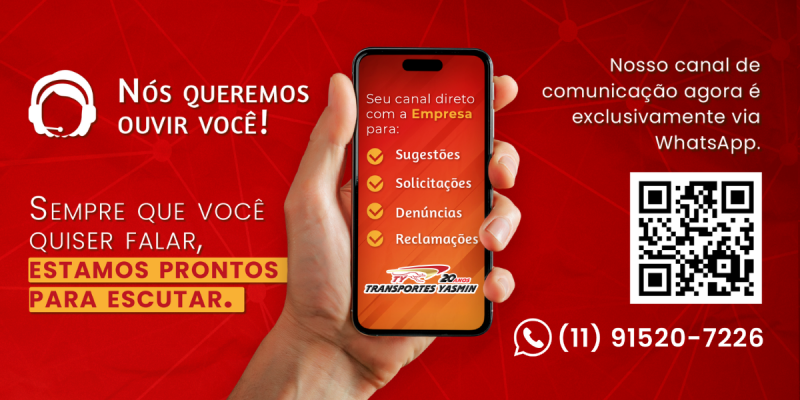 Canal de Comunicação com a Empresa